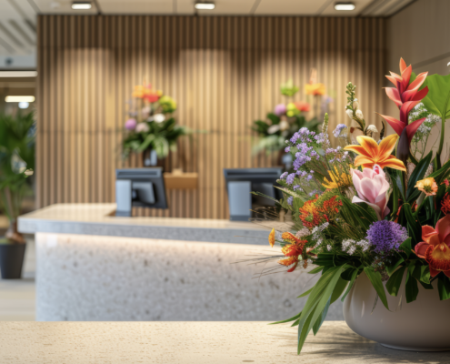 Décoration florale bureaux